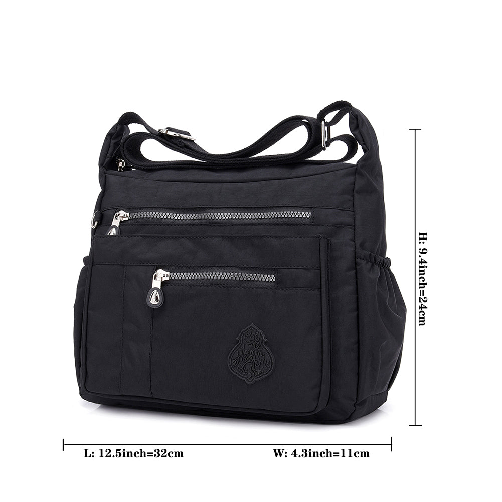 MINTEGRA Lightweight Waterproof Nylon Crossbody Bag