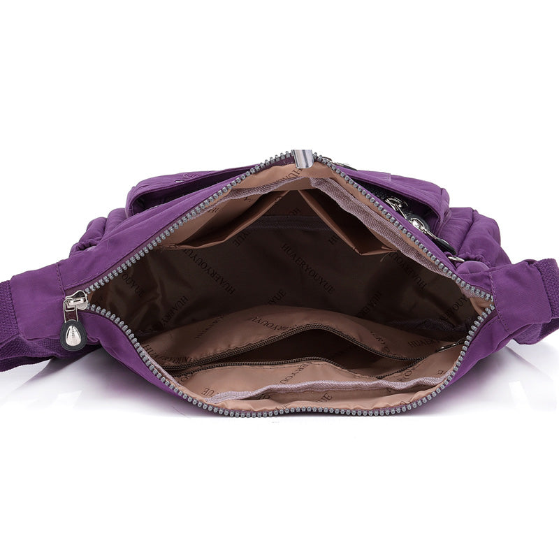 MINTEGRA Lightweight Waterproof Nylon Crossbody Bag